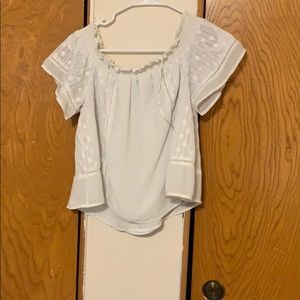 Off the shoulder blouse